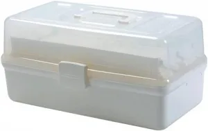 First Aid Kit Medical Storage Box with Transparent Cover – Multifunctional Tool Organizer for Home, Office, Travel, and Emergency Use(White)