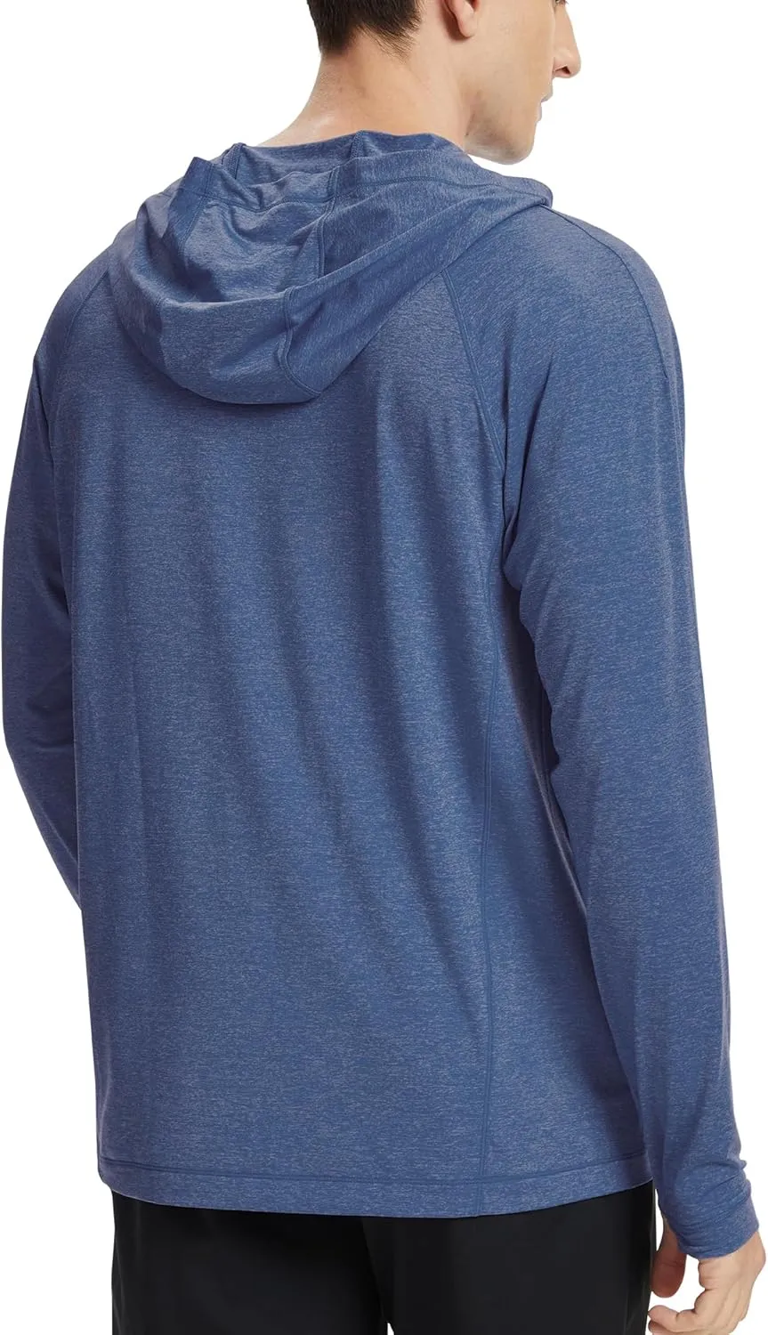 Fishing Shirts for Men Long Sleeve: UPF 100  UV Sun Protection Hoodie - Swimming Hiking Outdoor Running Rash Guard