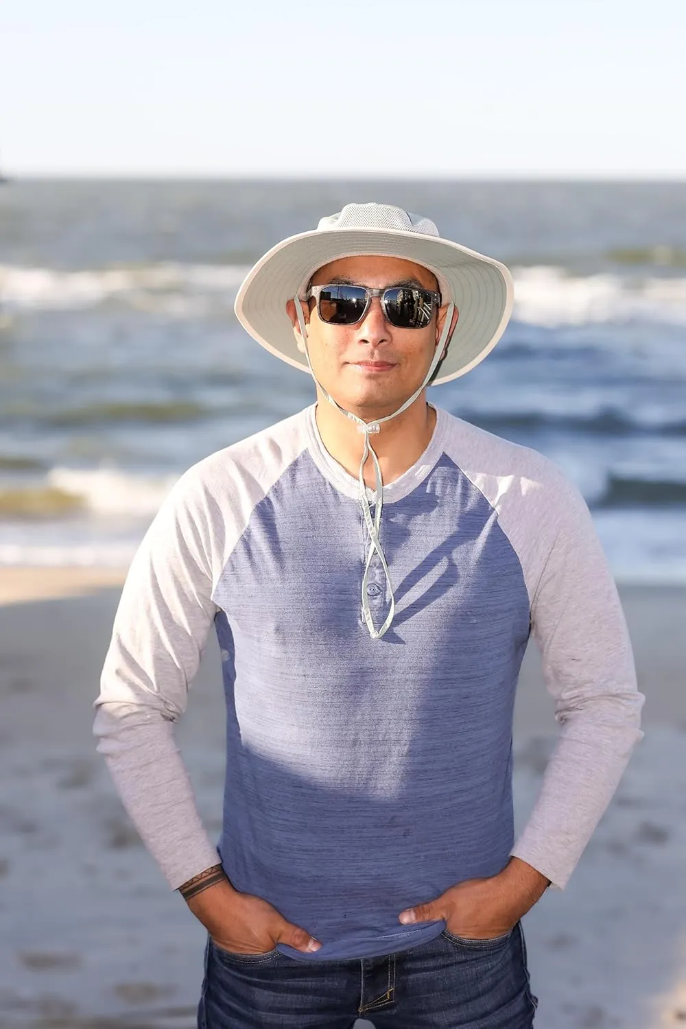 Fits Y'all Lightweight Comfort Fishing Sun Hat Fish Y'all: Breathable Quick Dry UPF50 Sun Protection Packable, All Genders