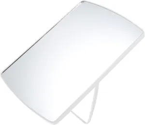 FRCOLOR Plastic Desk Makeup Mirror Folding Vanity Mirror Tabletop Make-up Accessory