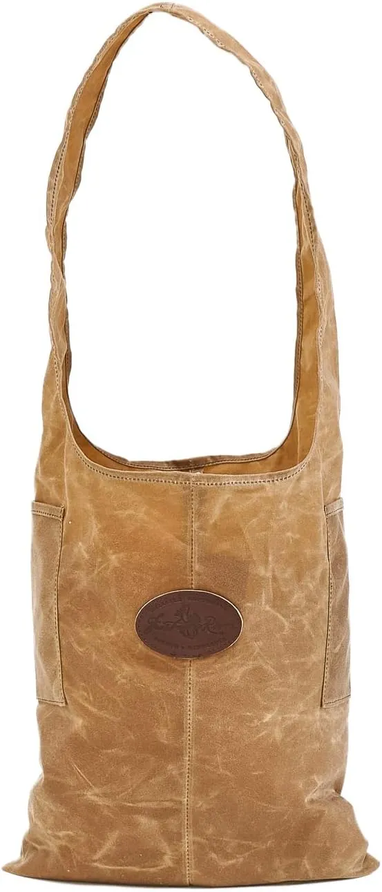 Frost River Urban Foraging Tote - Durable Waxed Canvas Sling Bag Grocery Shopping, Beach, Farmer's Market, Storage, 20 Liter