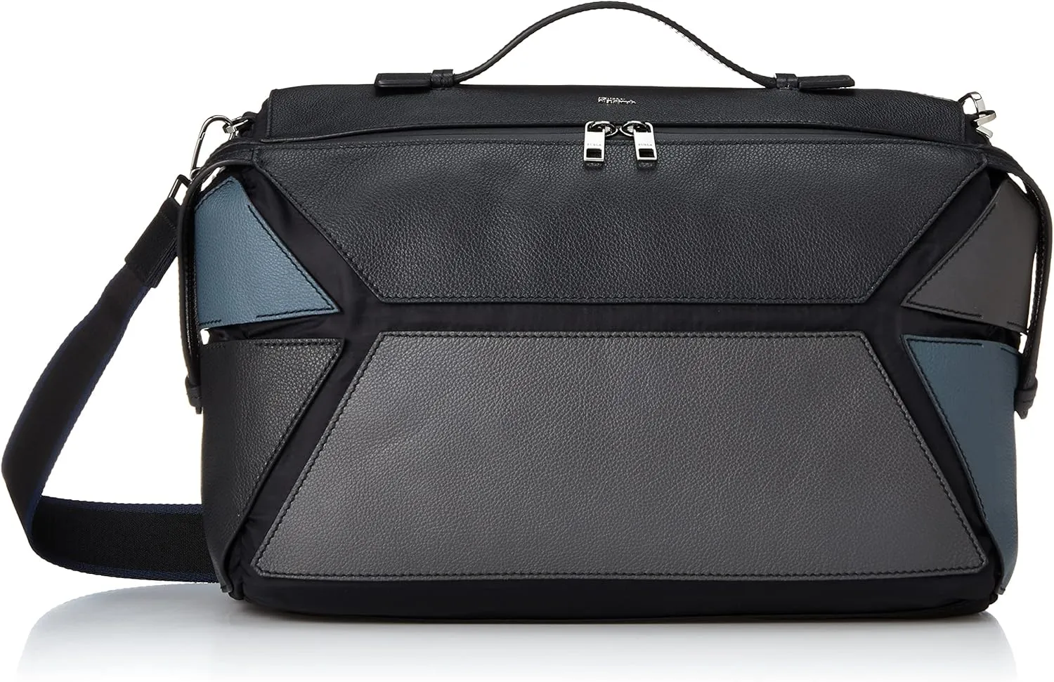 Furla ICARO L MESSENGER POLYGON ONYX LAVA LAGO e (5CAM-E0700) Shoulder Bag