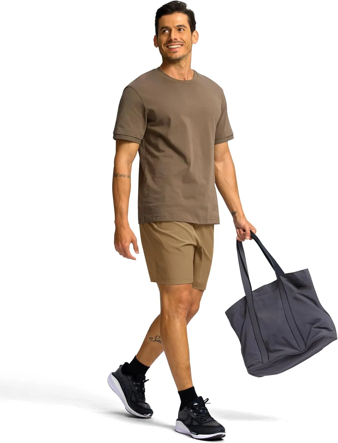 G Gradual Men's Hiking Shorts 7"/9" Lightweight Athletic Shorts for Men Quick Dry Stretch Casual Shorts with 3 Zipper Pockets