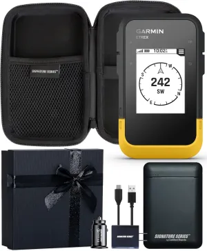 Garmin eTrex SE GPS Handheld Navigator | Extra Battery Life, Wireless Connectivity, Multi-GNSS Support, Sunlight Readable Screen, Garmin Explore App Compatible with Signature Gift Bundle