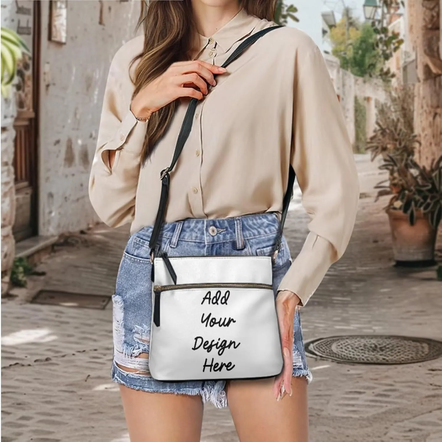GIFTPUZZ Crossbody and Wallet Set for Women Purse Shoulder Bag Leather Handbags 2 Pack Valentine's Day Gifts for Her