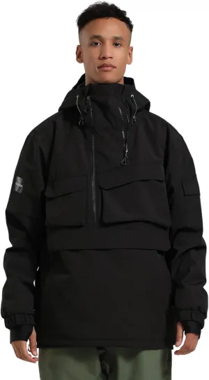 GSOU SNOW Men Ski Jacket Snowboard Coat Snow Pullover Hooded Winter Outdoor Sports Waterproof Windproof