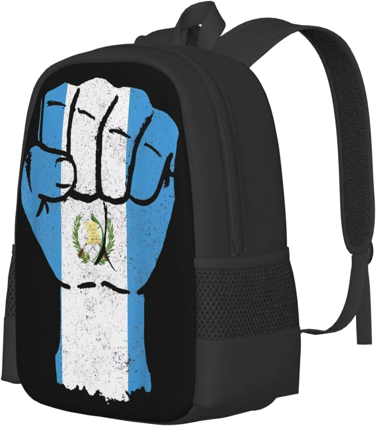 Guatemala Strong Guatemalan Flag Travel Backpack Casual Backpacks 15 Inch Laptop Back Pack Lightweight Rucksack Outdoor Sport Daypack Large Bags for Working Camping Hiking