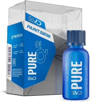 GYEON Q2 PURE EVO Ceramic Coating – Ultra Gloss – sio2 Hard – Deep Shine - Single Layer – Outdoor Application – Water Spot Resistant - Extreme Durability (50ml)