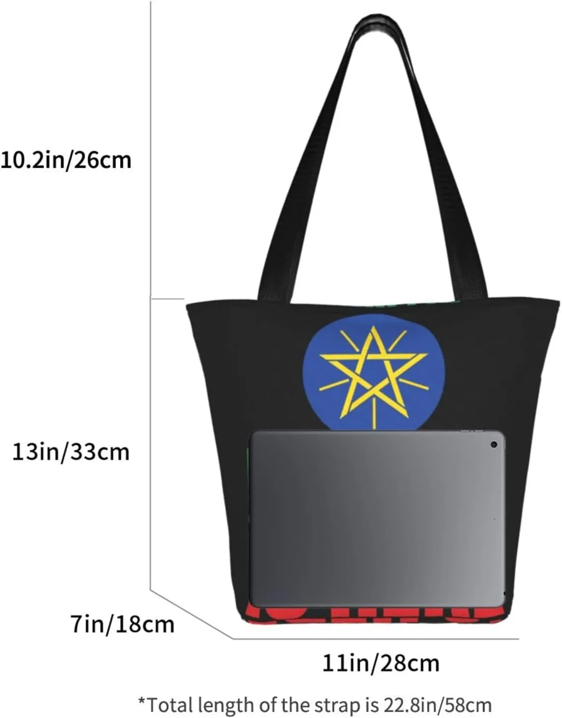 Haiti Flag Pray For Haiti Women's Tote Bag Shoulder Bag Shopping Handbag Large Capacity Handbag With Zipper