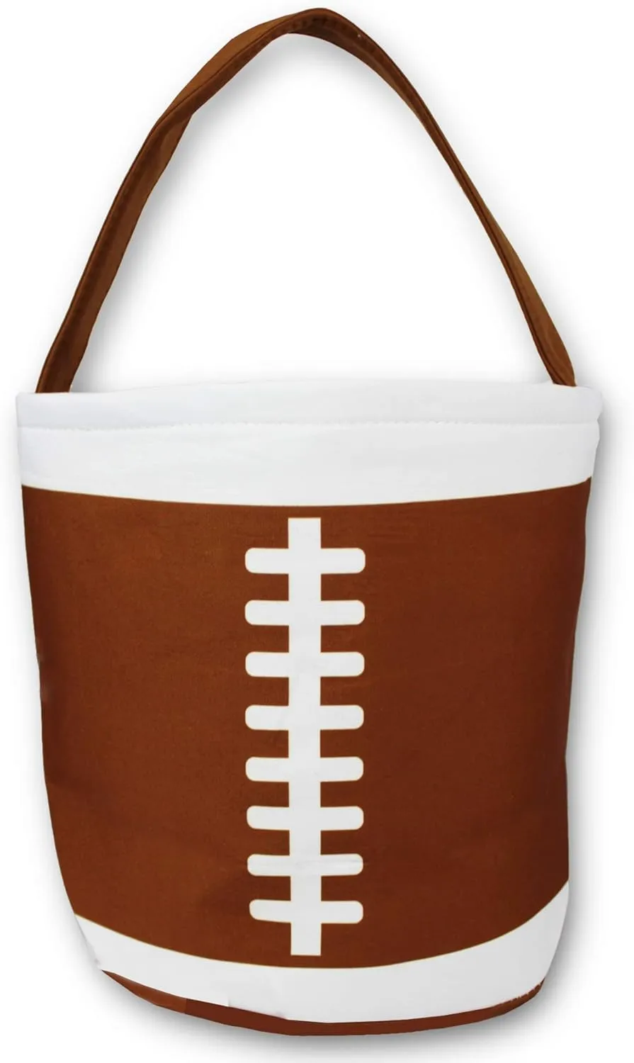 Halloween Easter Basket Bucket Gift Bag for Girls Boys Trick Treat Bags - Kids Candy Tote (Football)