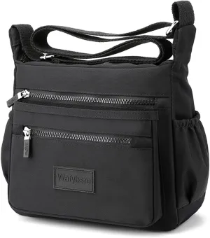 Handbags for Ladies Multi Pocket Purses for Women Messenger Shoulder Cross-body Bag