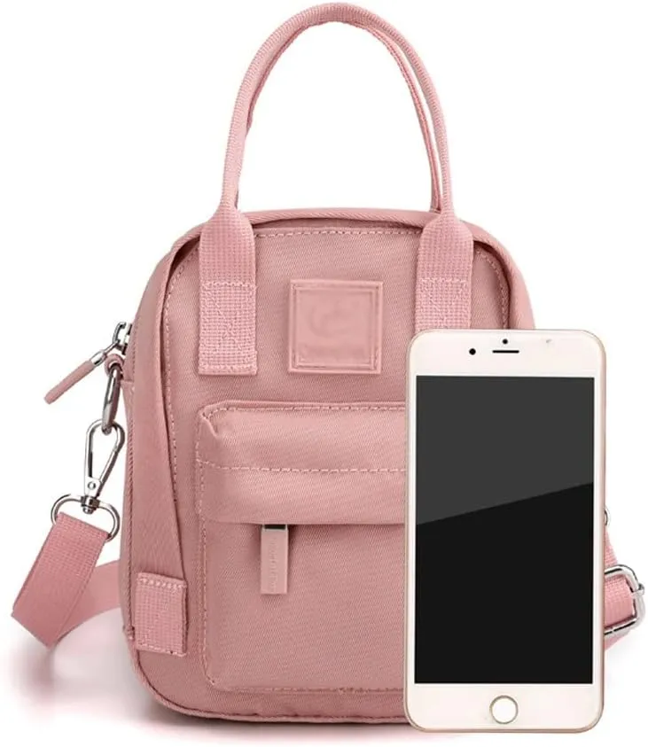 HBJWOV Ladies fashion trend messenger bag personality simple mobile phone bag water repellent nylon messenger bag