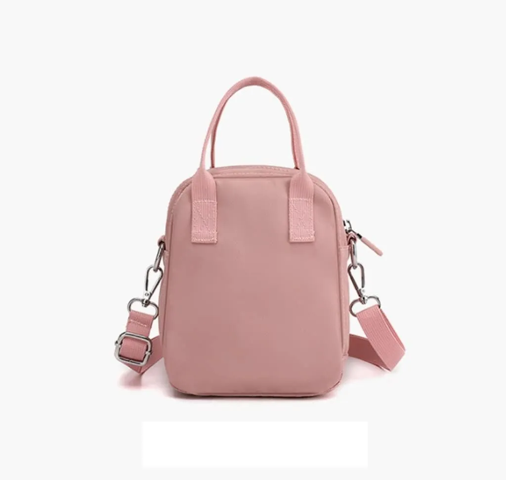 HBJWOV Ladies fashion trend messenger bag personality simple mobile phone bag water repellent nylon messenger bag