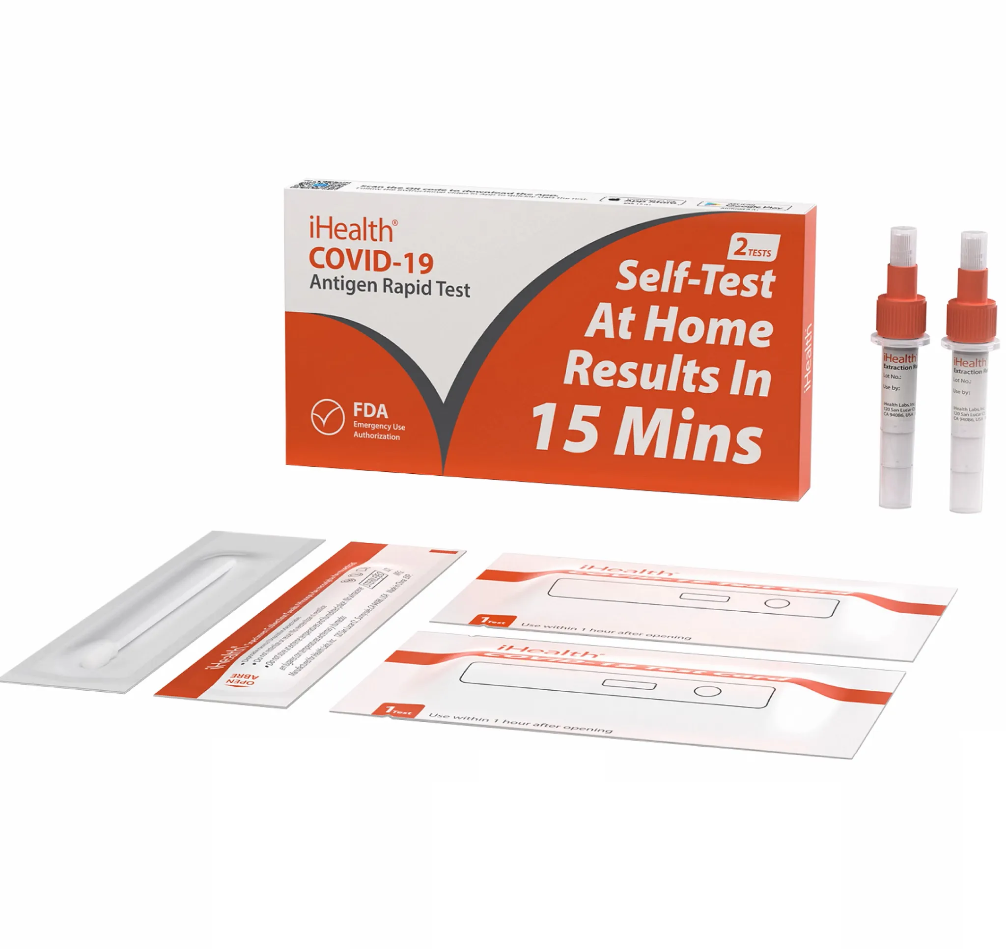 Holiday Bundle DEAL - Case of Ihealth (90 Packs)   2 Packs Hard Surface Disinfectant Wipes (80 count)