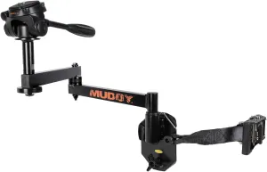 Hunt Hard Compact Durable Aluminum Lightweight Ergonomic Portable Easy-to-Install Silent Outdoor Camera Arm | 24" Reach with Over 5 Points of Adjustment