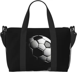 I Like Soccer Print Versatile Gym Sports Bag,Companion For Your Journeys And Fitness Routines