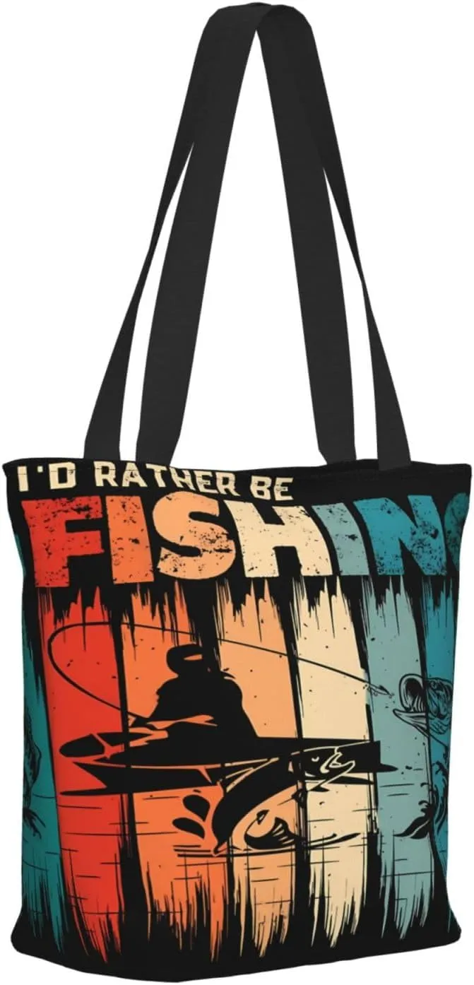 Im Just Here For The Halftime Show Football Tote Bag Lightweight Shopping Handbag Large Capacity Shoulder Bag