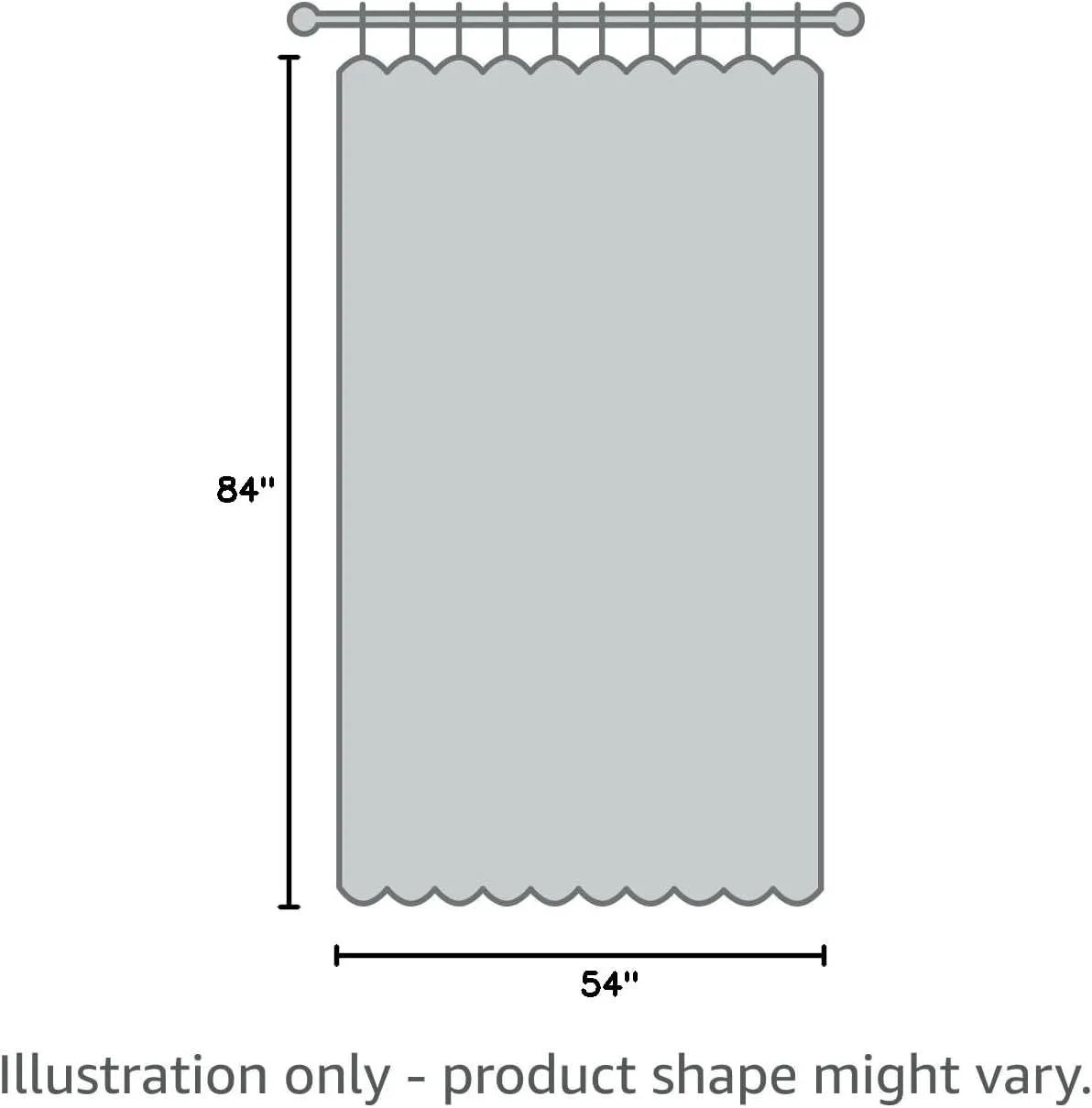 Indoor Outdoor Curtains, Light Filtering Opacity with Grommet Top, Water Repellent, 2-Pack Set