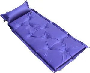 Inflatable Sleeping Pad for Camping Compact Self-Inflating Air Mattress Ergonomic Design for Optimal Comfort for Hiking Backpacking Picnics and Outdoor Activities