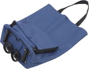 Insulated Grocery Bag with Hand-wheel Drive Shopping Collapsible Trolley Bag for Large Shopping