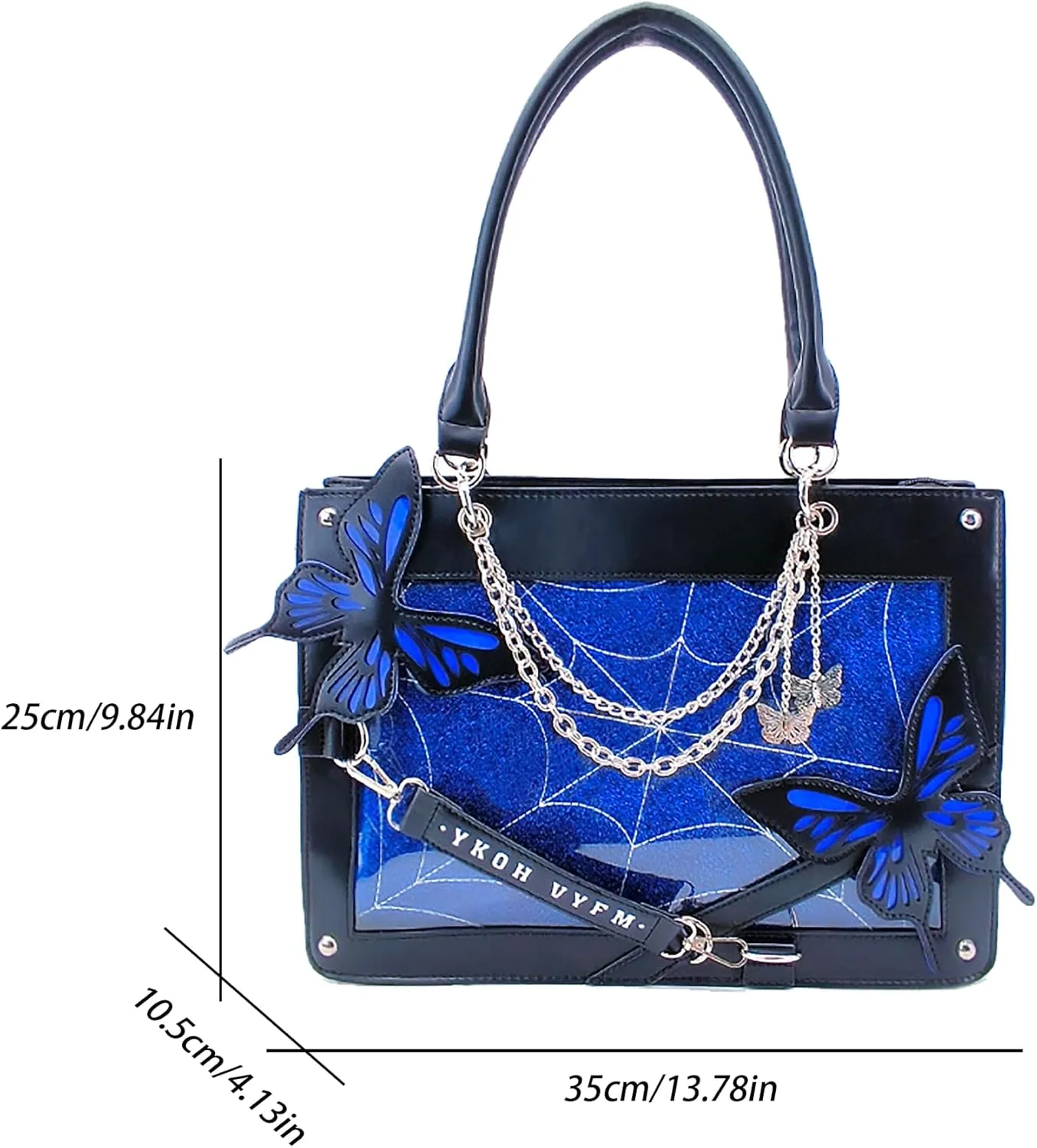 ita bag Butterfly ita crossbody bag pin display shoulder bag with anime aaccessories handbag