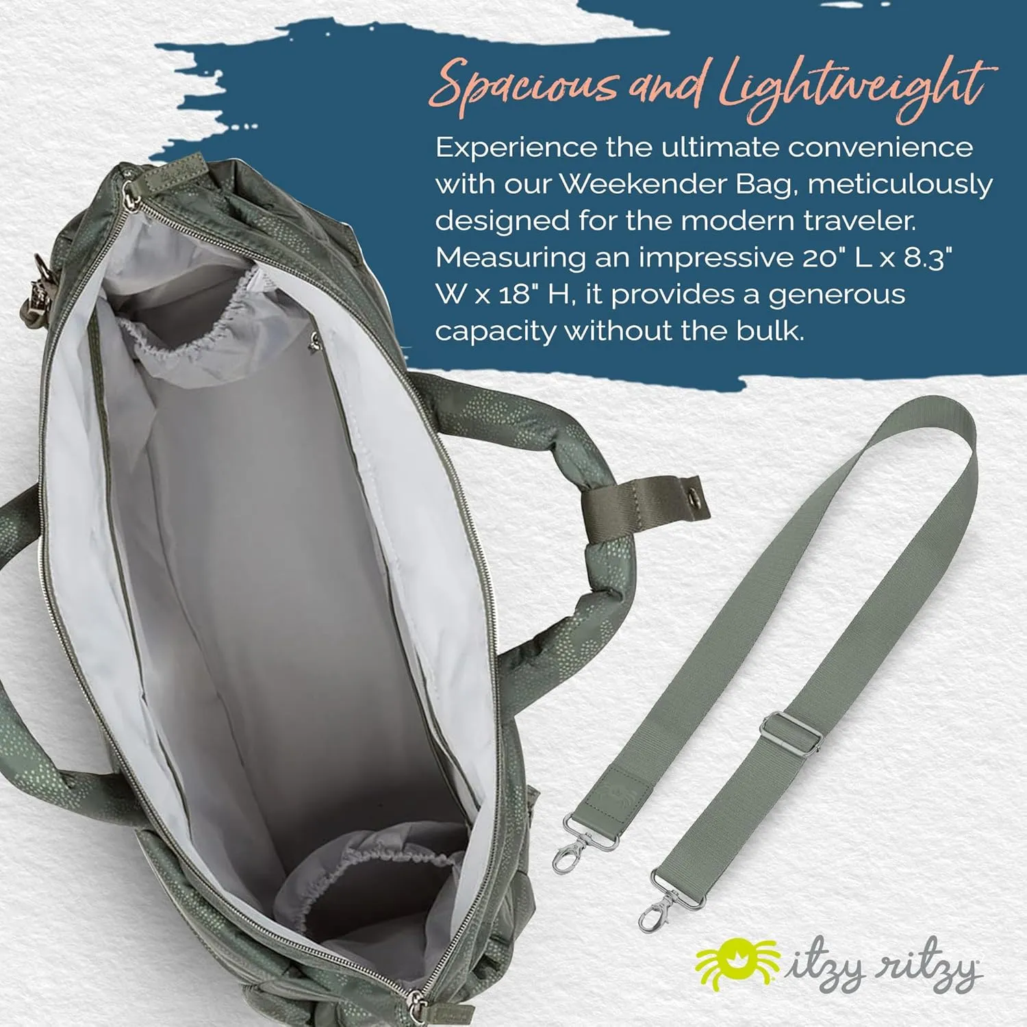 Itzy Ritzy Dream Weekender Travel Bag