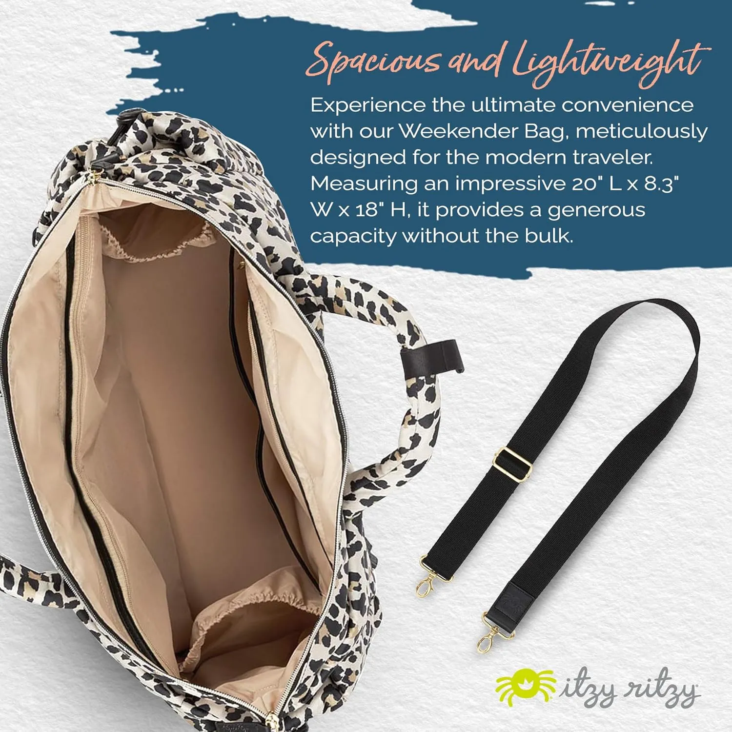 Itzy Ritzy Dream Weekender Travel Bag