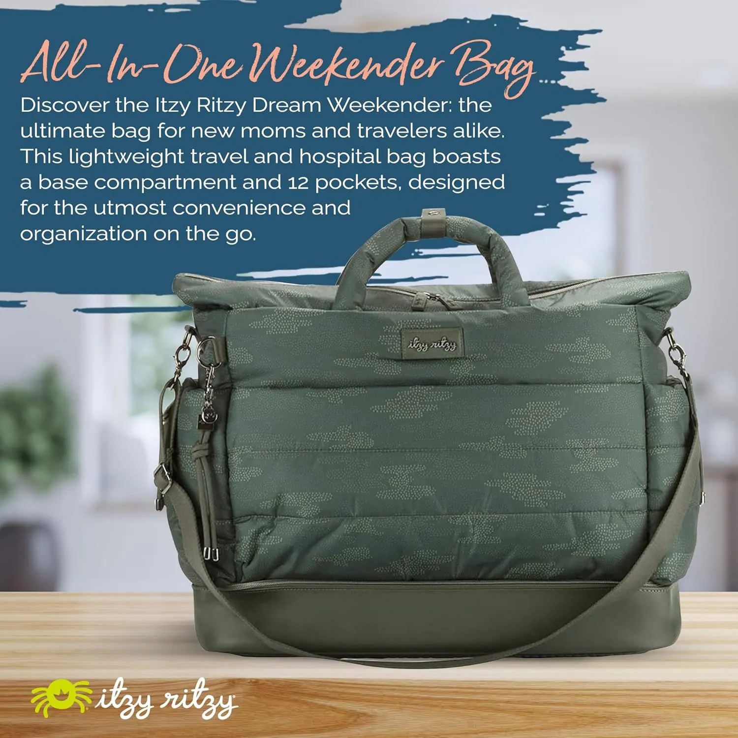 Itzy Ritzy Dream Weekender Travel Bag