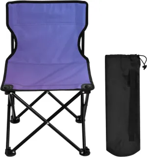 J JOYSAY Plum Plate Gradient Portable Camping Chair Lightweight Outdoor Folding Chair for Adults Beach Chair for Outside Camping Travel Beach Sports Hiking