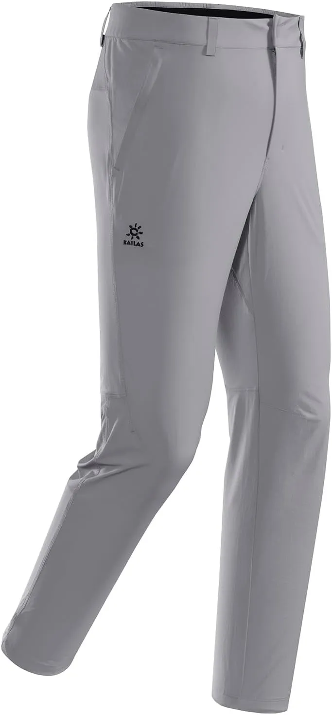 KAILAS Softshell Hiking Pants Men Outdoor Waterproof Insulated Windproof Outdoor Travel Climbing Stretch Pants Lightweight