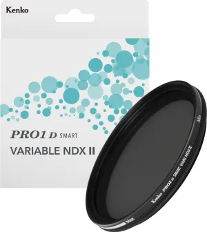 Kenko 014523 Variable ND Filter, PRO1D Smart Variable, NDX II, 3.0 inches (77 mm), ND3-32, No X-Shape Unevenness, ND3-450 Stepless Adjustment, Water Repellent, Oleophobic Coating, Made in Japan