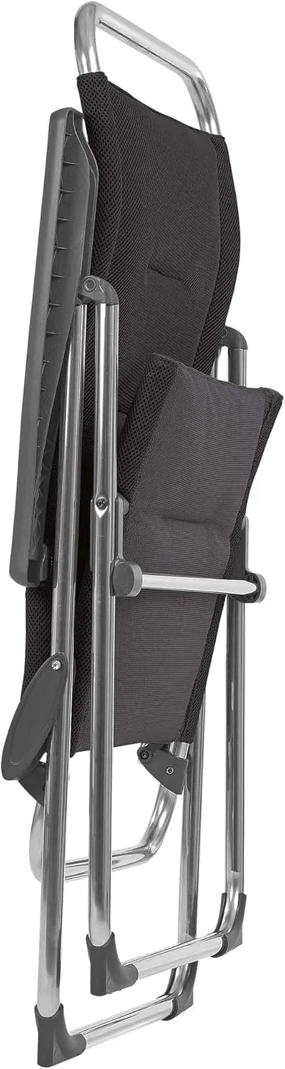 Lafuma ALU CHAM Folding Patio Chair, Acier