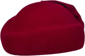 Lajeta Pillbox Felt Hat Women red One Size
