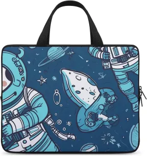 Laptop Bag for Women Soar Into Space Printed Tote Bag for Women Laptop Bag Work Briefcase Computer Carrying Bag
