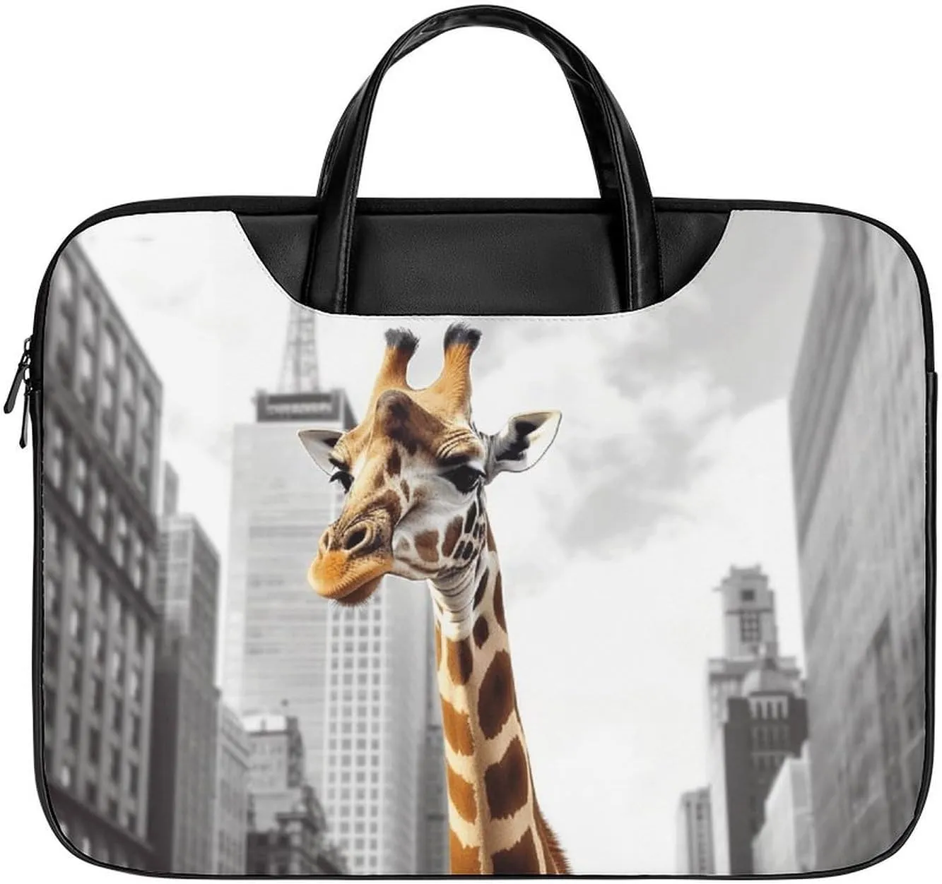 Laptop Shoulder Bag 16.5 Inch Laptop Bag Llama And Alpaca Computer Bag Messenger Bag for Men Women