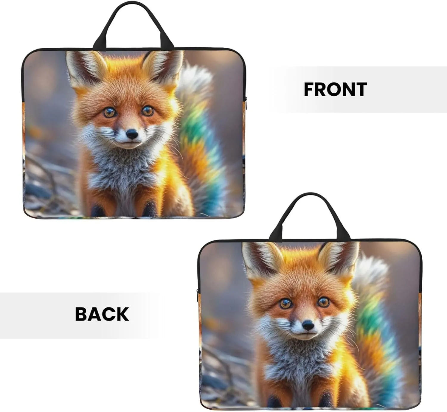 Laptop Shoulder Bag Messenger Bag Cute otter Laptop Bag Computer Bag for Men Women