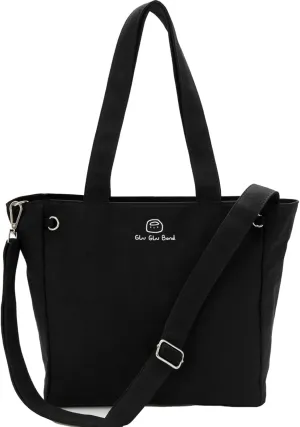 Large Capacity Canvas Laptop Tote Bag with Zipper, Multi-compartments School Work Tote Bag for Women 16in