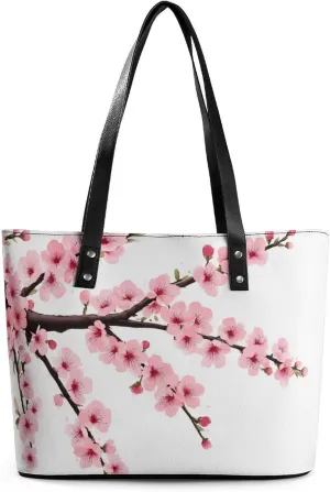 Large Leather Tote Bag Travel Work Daily Essentials Handbag For Women Men