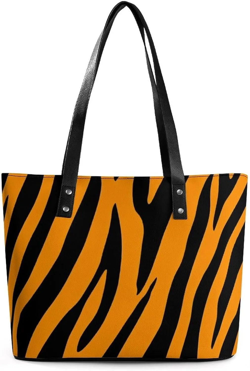 Large Leather Tote Bag Travel Work Daily Essentials Handbag For Women Men