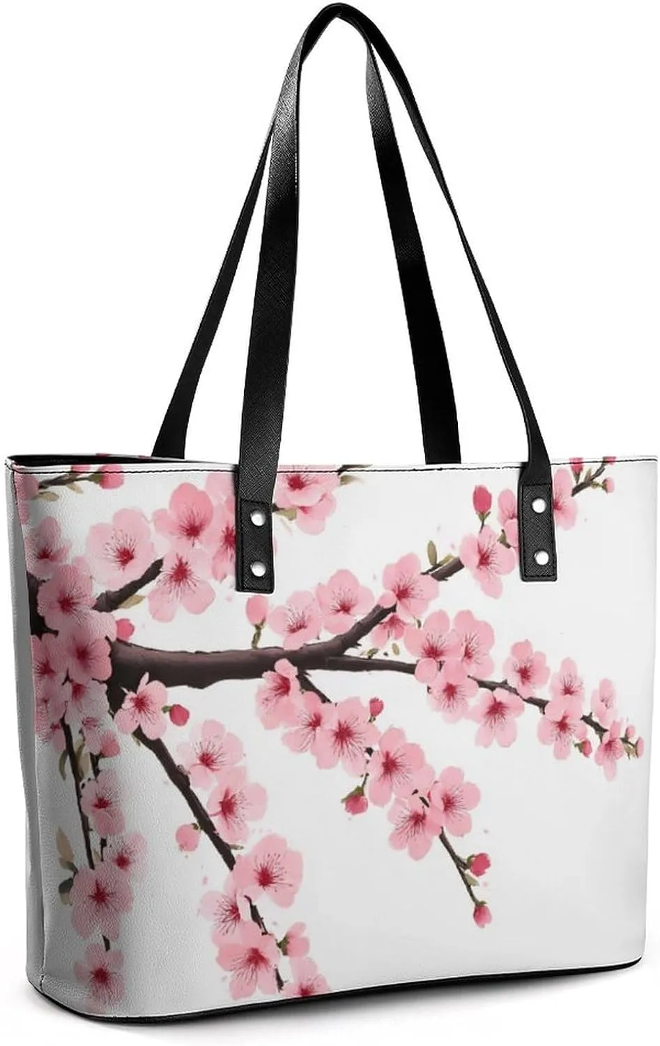 Large Leather Tote Bag Travel Work Daily Essentials Handbag For Women Men