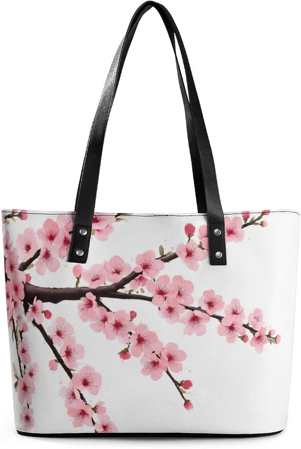 Large Leather Tote Bag Travel Work Daily Essentials Handbag For Women Men