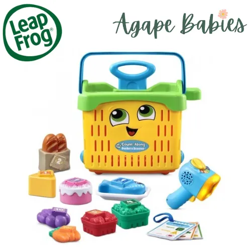 LeapFrog Count-along Basket and Scanner | 2 In 1 Shopping Trolley