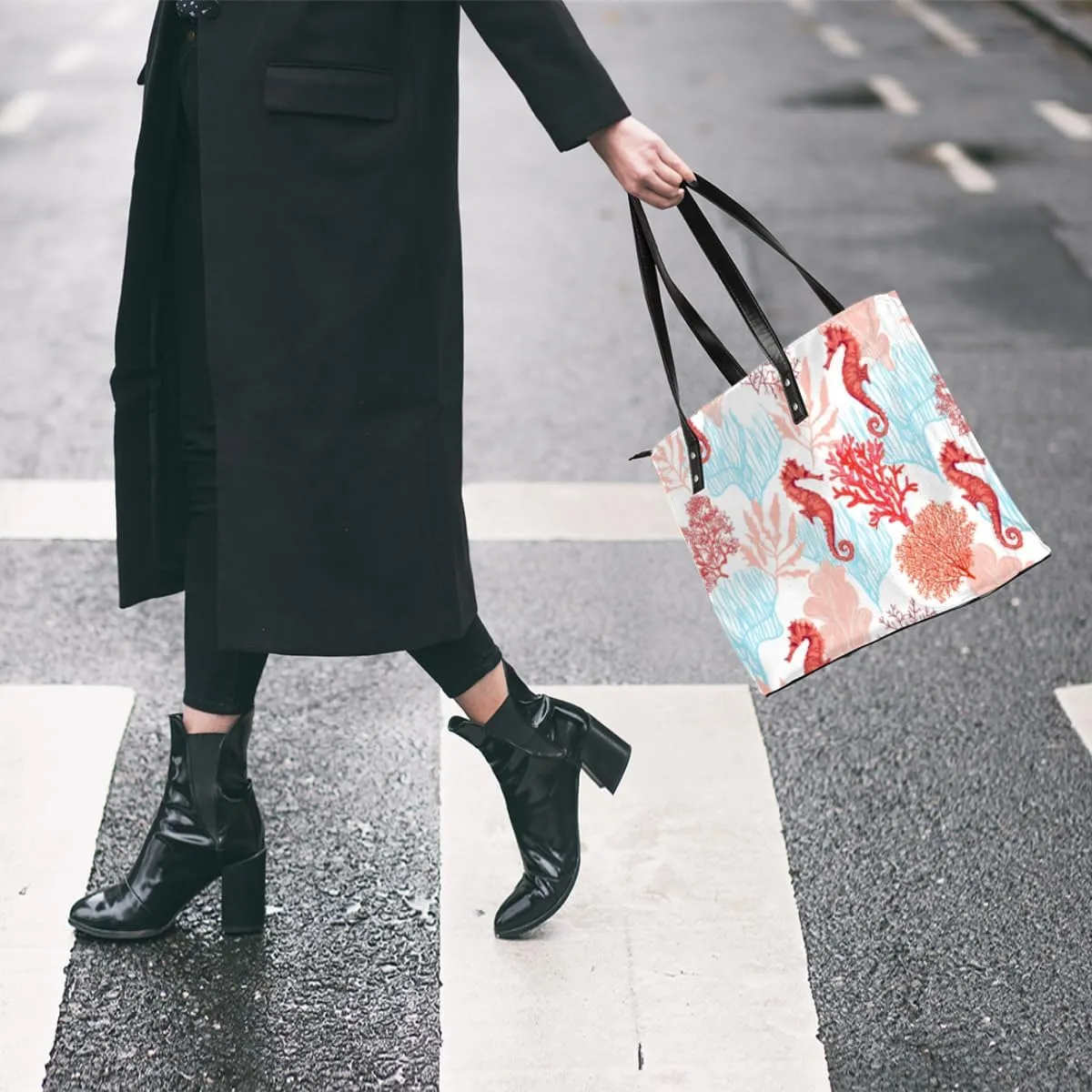 Leather Tote Bag for Women Fashion Shoulder Bag Purses and Handbags Large Capacity Satchel Bags for Work Travel
