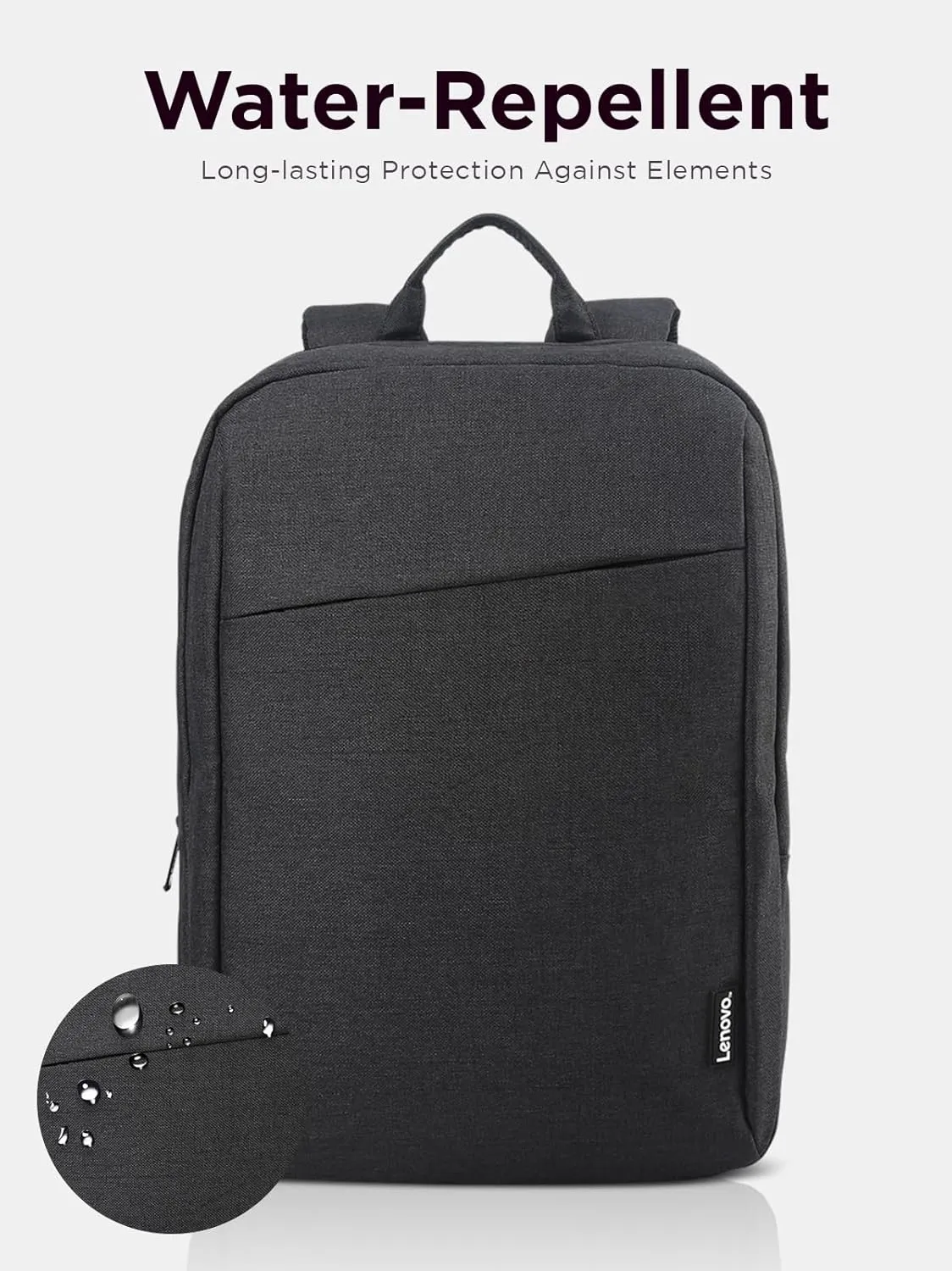 Lenovo Laptop Bag T210, Messenger Shoulder Bag for Laptop or Tablet, Sleek, Durable & Water-Repellent Fabric