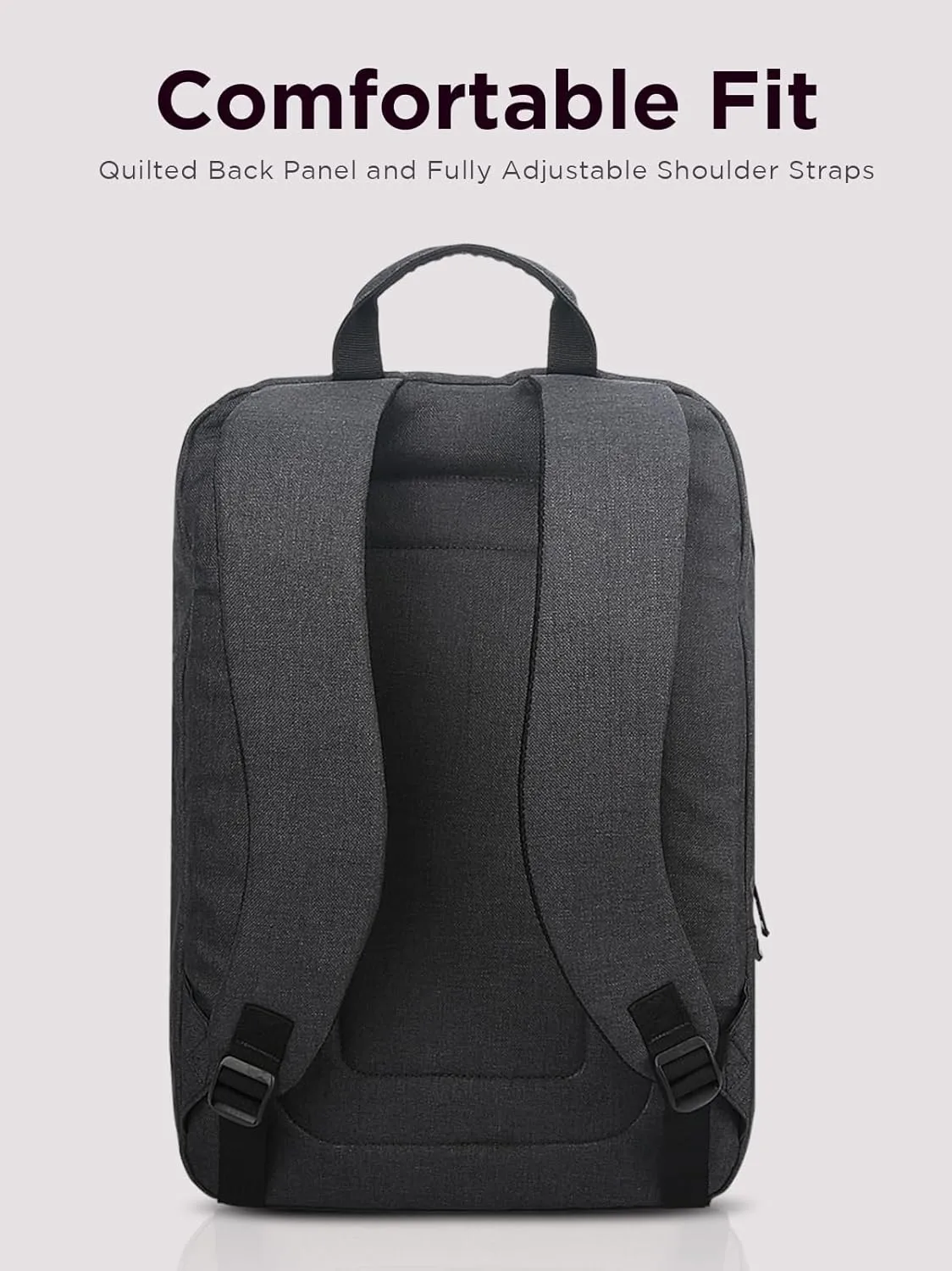 Lenovo Laptop Bag T210, Messenger Shoulder Bag for Laptop or Tablet, Sleek, Durable & Water-Repellent Fabric