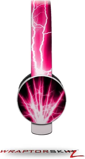 Lightning Pink Decal Style Skin (fits Sol Republic Tracks Headphones - Headphones NOT Included)