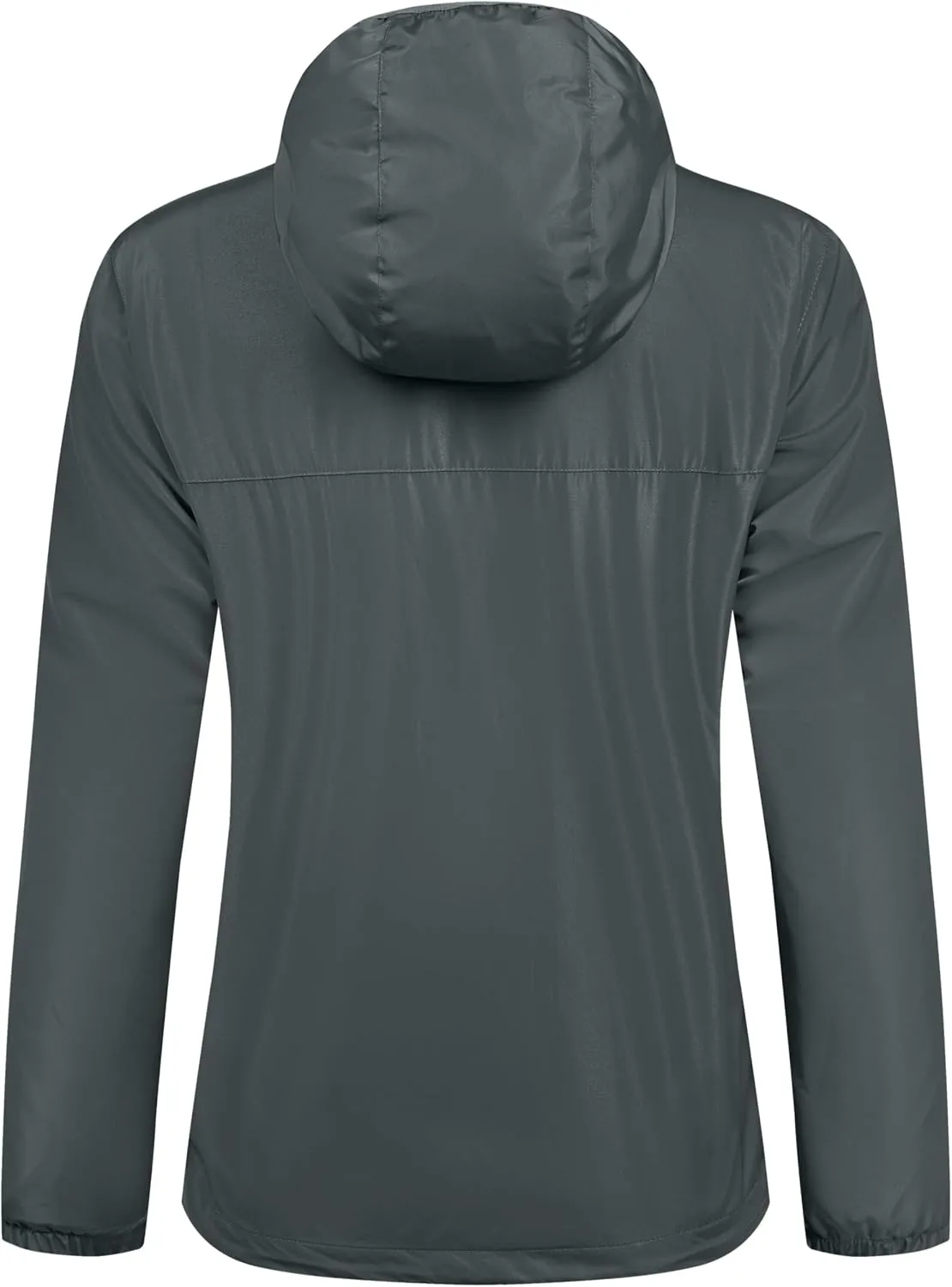 Little Donkey Andy Womens Windbreaker Jacket with Hood, Water Repellent Light Jacket for Women Wrinkle Reduction