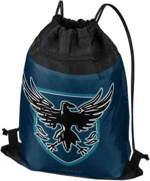 LOGOVISION Game of Thrones Night Watch Crow Drawstring Backpack Sports Bag Sackpack 17" x 13", Perfect for Gym, Yoga or Practice