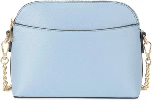 lola mae Dome Satchel Crossbody Bag for Women, Lightweight Multi Pockets Messenger Shoulder Purse Top Zipper