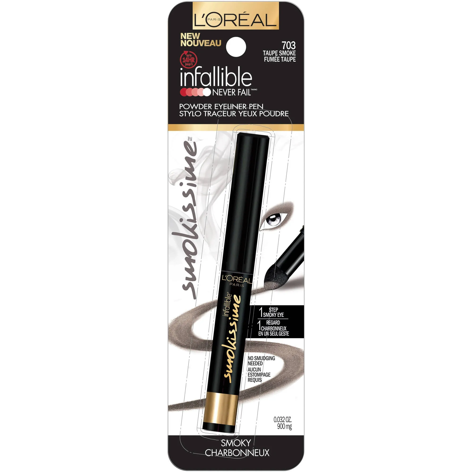 L'OREAL PARIS INFALLIBLE ASSORTED SMOKISSIME POWDER EYELINER PEN